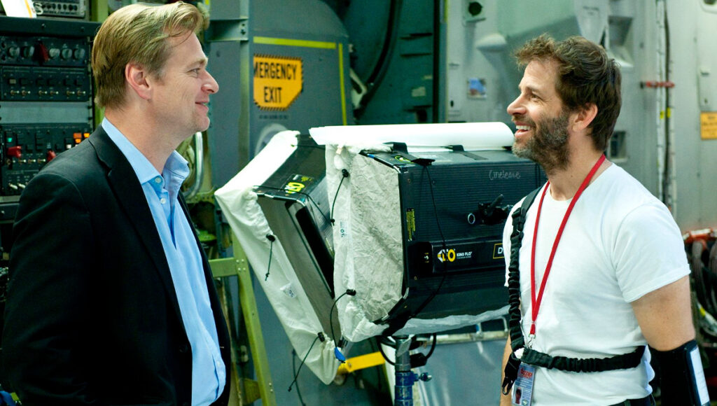 Christopher Nolan e Zack Snyder