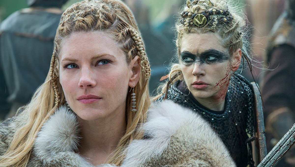 As versões Rainha e guerreira de Lagertha