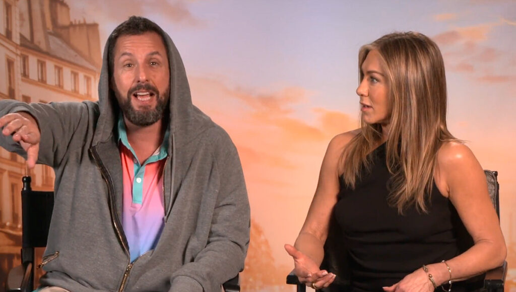 Adam Sandler e Jennifer Aniston