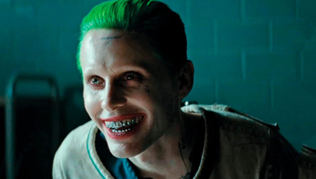 Jared Leto como o personagem Coringa