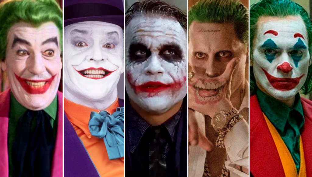 Coringa: relembre os 6 atores que já viveram o vilão nos cinemas