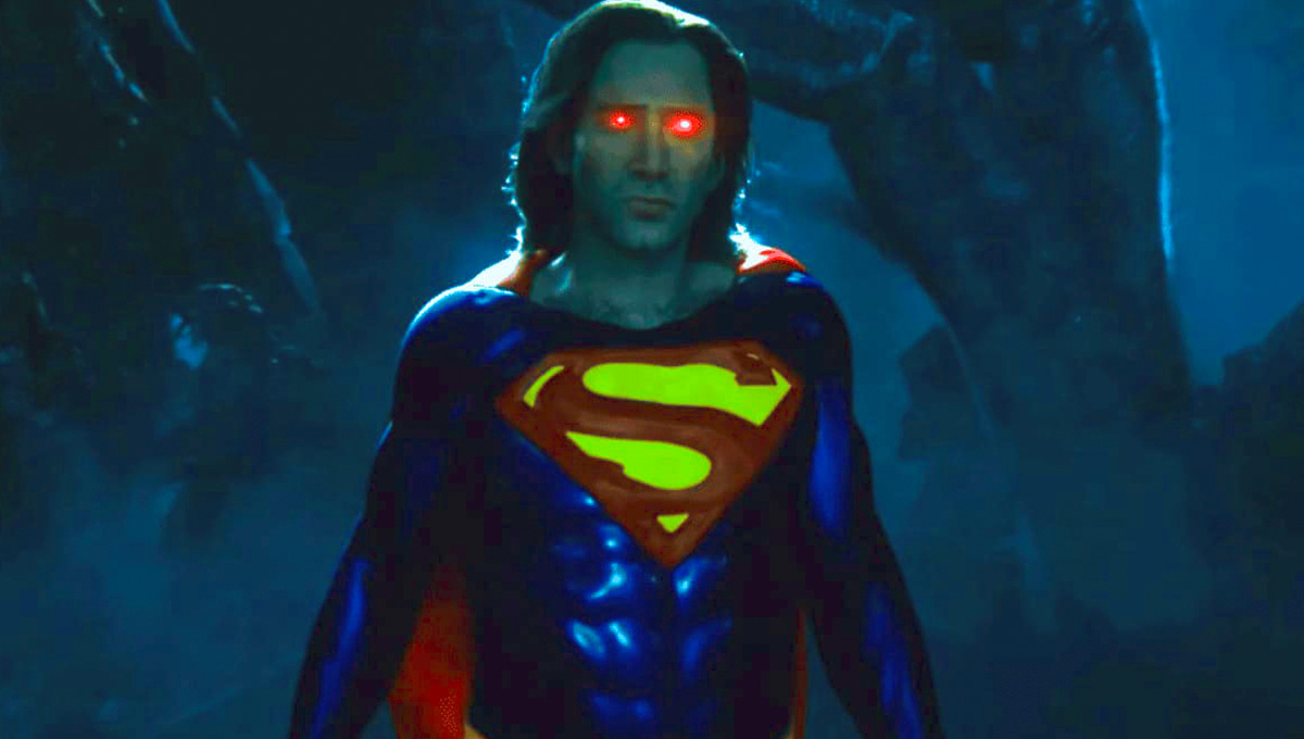 Nicolas Cage como o Superman