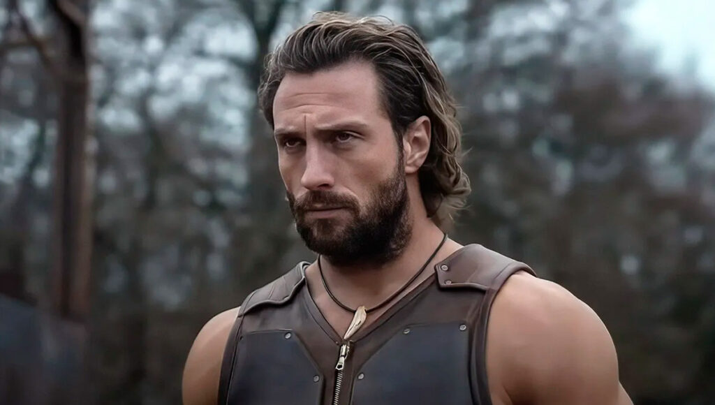 Aaron Taylor-Johnson em Kraven, o Caçador