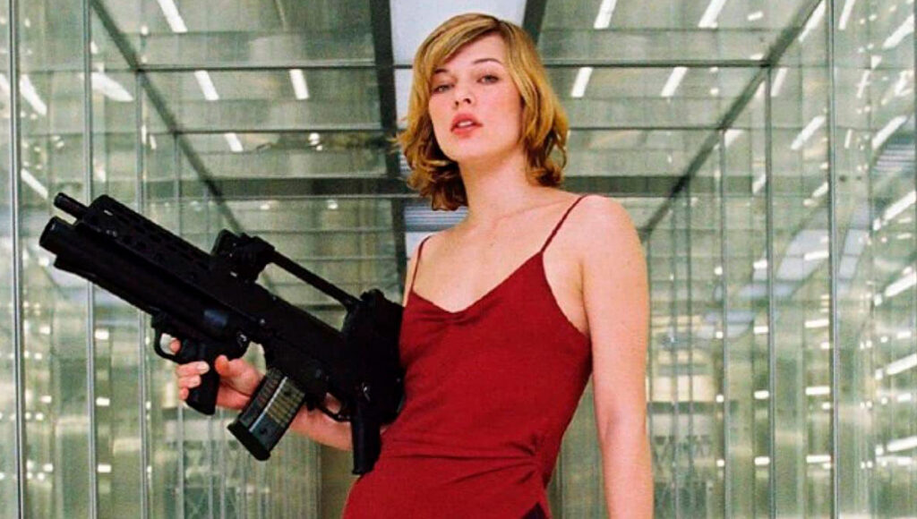 Milla Jovovich em Resident Evil: O Hóspede Maldito