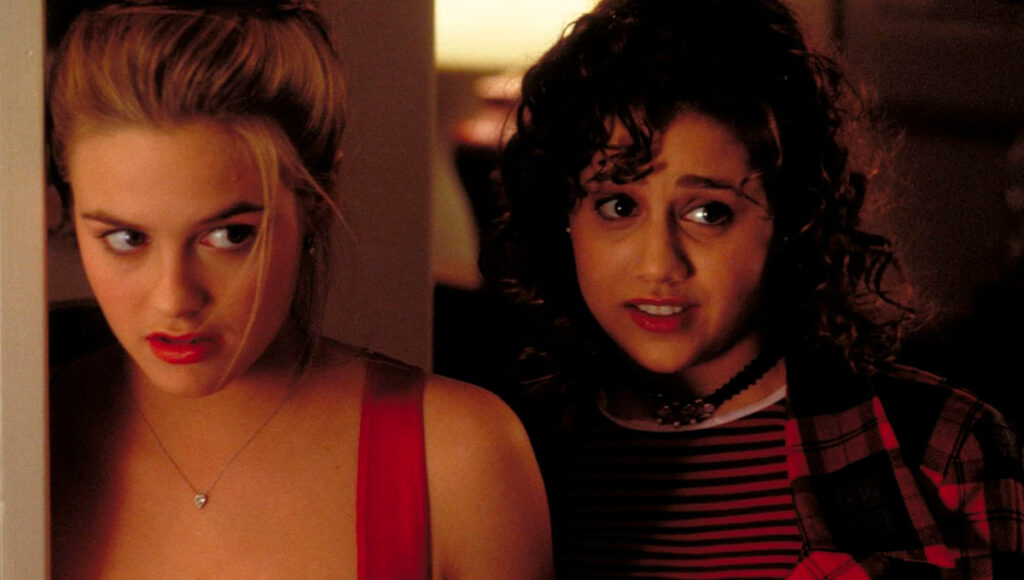 As atrizes Alicia Silverstone e Brittany Murphy em "As Patricinhas de Beverly Hills"